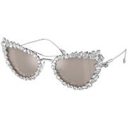 Lunettes de soleil Swarovski SK7011 Lunettes de soleil, Argent/Gris, 5...