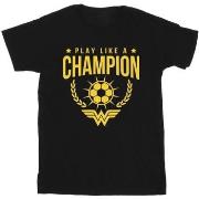 T-shirt enfant Dc Comics Play Like A Champion