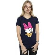 T-shirt Disney Daisy Duck Head Painted