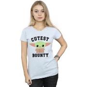 T-shirt Disney The Mandalorian Cutest Bounty