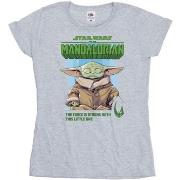 T-shirt Disney The Mandalorian The Force Is Strong