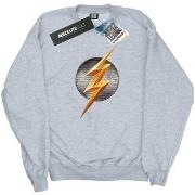 Sweat-shirt Dc Comics Justice League Movie Flash Emblem