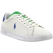 Chaussures Ralph Lauren POLO Sneaker Uomo White Green Royal 8099312600...