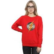 Sweat-shirt Dc Comics Justice League Movie Flash Emblem