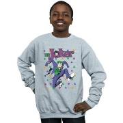 Sweat-shirt enfant Dc Comics Batman Joker Cards Jump