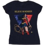 T-shirt Dc Comics Wonder Woman 80th Anniversary Believe In Wonder Pose