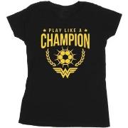 T-shirt Dc Comics Play Like A Champion