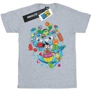 T-shirt Dc Comics Teen Titans Go Candy Mania