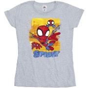 T-shirt Marvel Spidey And His Amazing Friends Flying