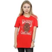 T-shirt Disney Wookiee Little