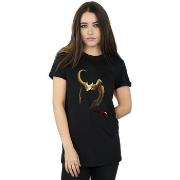 T-shirt Marvel Loki Agent Of Asgard Helmet