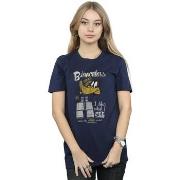 T-shirt Dessins Animés Daffy Duck Binoculars