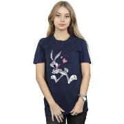 T-shirt Dessins Animés Bugs Bunny In Love