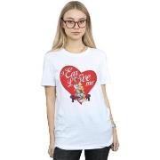 T-shirt Dessins Animés Valentine's Day Love Me