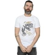 T-shirt Dessins Animés Bugs Bunny Rub Me The Wrong Way