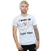 T-shirt Dessins Animés Taz I Woke Up Like This