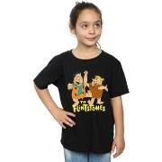 T-shirt enfant The Flintstones Fred And Barney