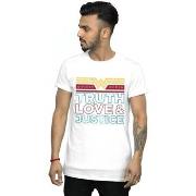 T-shirt Dc Comics 84 Truth And Justice