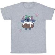 T-shirt Disney Lilo Stitch Pudding Holly