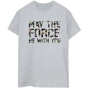 T-shirt Disney May The Force