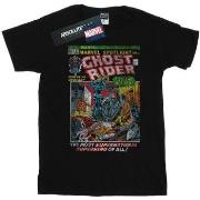 T-shirt Marvel Ghost Rider Distressed Spotlight