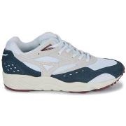 Baskets Mizuno BASKETS CONTENDER BEIGES ET BLEU EN DAIM