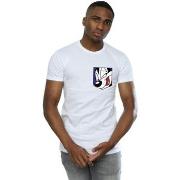 T-shirt Dessins Animés Pepe Le Pew Face Faux Pocket