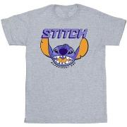 T-shirt Disney Lilo And Stitch Purple