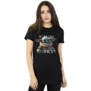 T-shirt Disney The Mandalorian Keep Looking Cute