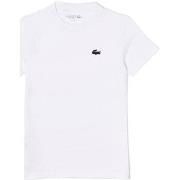 T-shirt Lacoste T-SHIRT FEMME SPORT BLANC