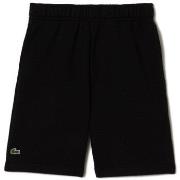 Short enfant Lacoste SHORT ENFANT EN COTON BIOLOGIQUE NOIR