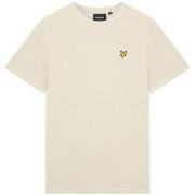 T-shirt Lyle &amp; Scott T-SHIRT CREST TIPPED BEIGE