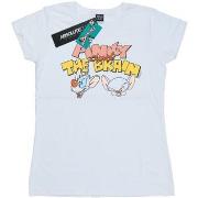 T-shirt Animaniacs Pinky And The Brain Heads
