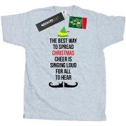 T-shirt Elf Christmas Cheer Text