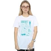 T-shirt Ready Player One IOI Laser Rifle Blueprint