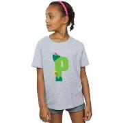 T-shirt enfant Disney Alphabet P Is For Peter Pan