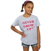 T-shirt enfant Disney Never Grow Up