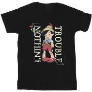 T-shirt enfant Disney Pinocchio Nothing But Trouble