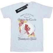 T-shirt enfant Disney Beauty And The Beast Girl in The Castle