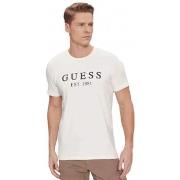 Debardeur Guess Tee shirt homme beige U4RI22K6YW0-G018