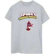 T-shirt Marvel Spider-Man Hanging Upside Down