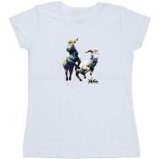 T-shirt Marvel Thor Love And Thunder Toothgnasher Flames