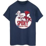 T-shirt Marvel Spidey And His Amazing Friends Circle