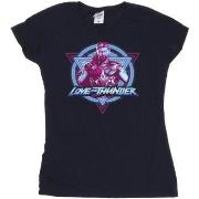 T-shirt Marvel Thor Love And Thunder Neon Badge