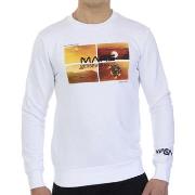 Sweat-shirt Nasa MARS09S-WHITE