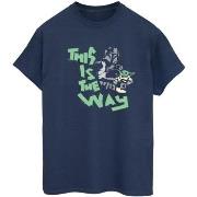 T-shirt Disney The Mandalorian This Is The Way Duo