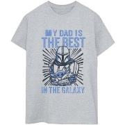 T-shirt Disney Mandalorian Best Dad