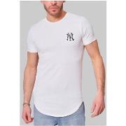 T-shirt Kebello T-Shirt à motifs Blanc H