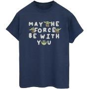 T-shirt Disney The Mandalorian Grogu May The Force Be With You