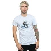 T-shirt Disney Christmas AT-AT Reindeer